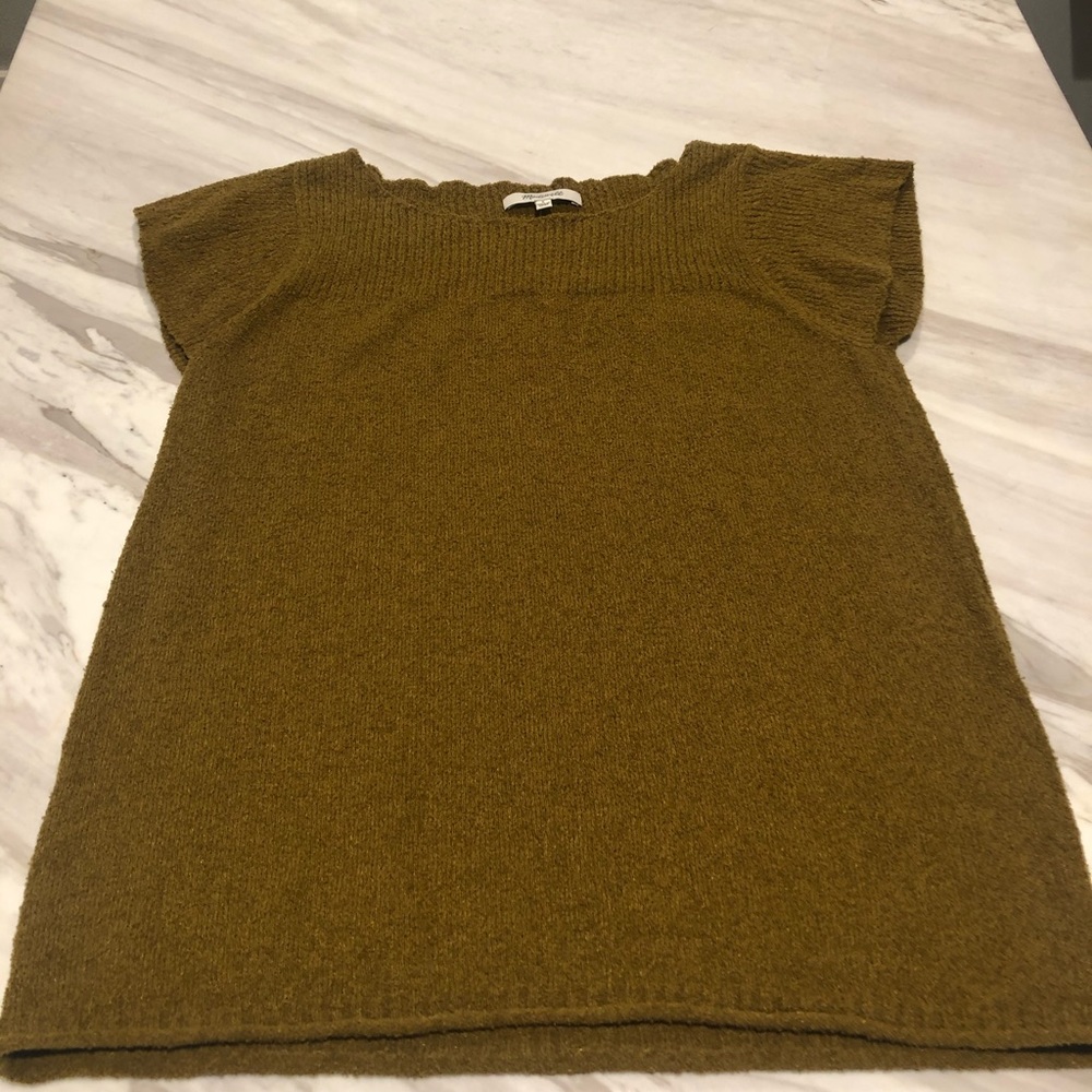Brand new Madewell short sleeved sweater, sz small